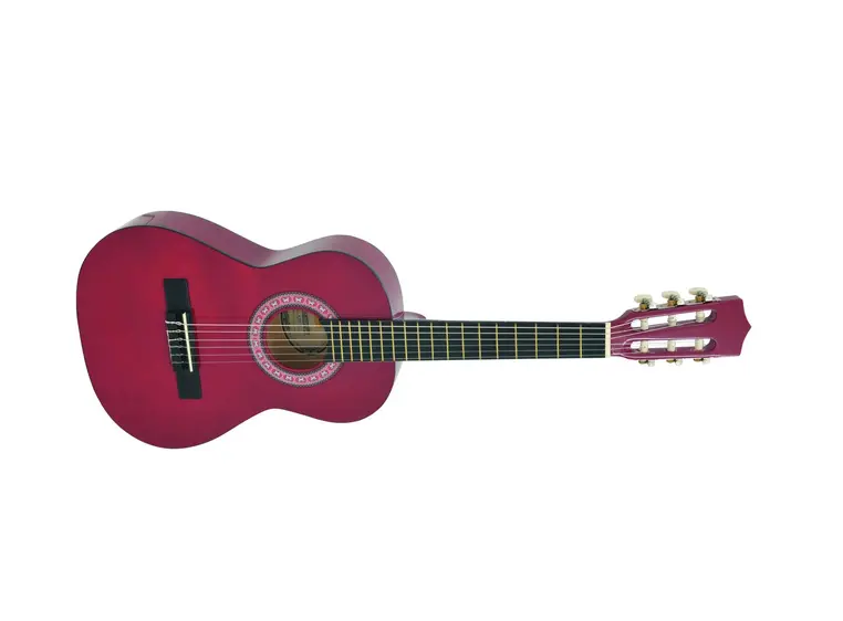 Dimavery AC-303 Classic Guitar 1/2, red 
